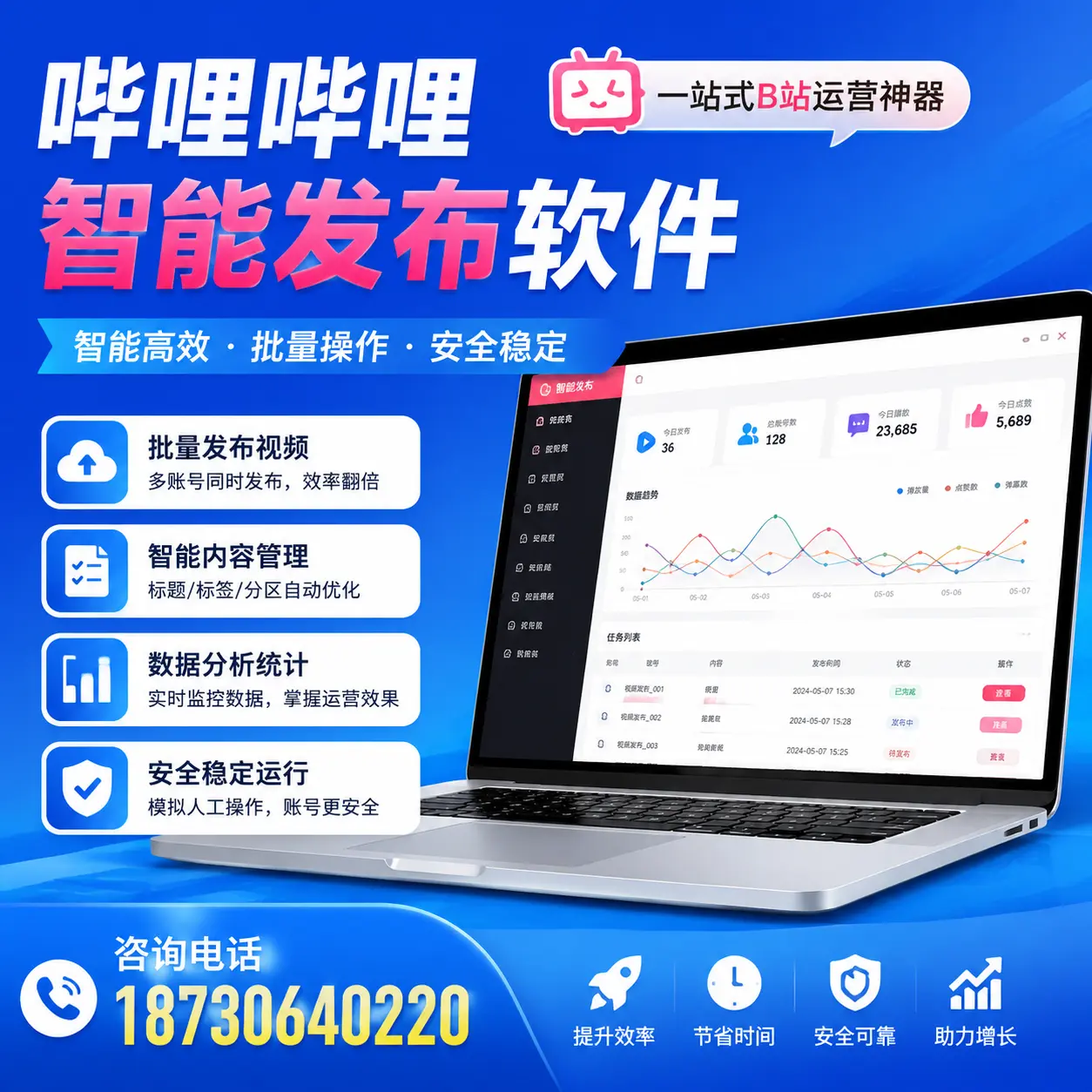 如何通过哔哩哔哩智能发布软件提升 咸阳 企业曝光率