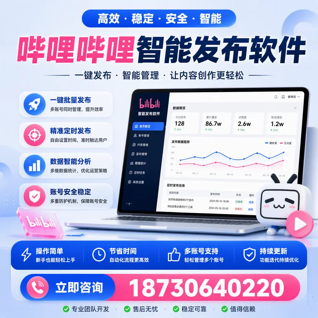 如何在 咸阳 制定有效的哔哩哔哩智能发布策略